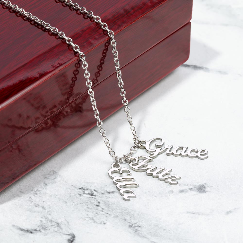 Multi Name Necklace