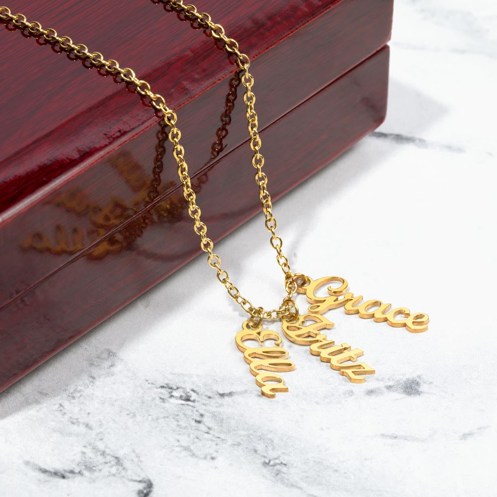 Multi Name Necklace